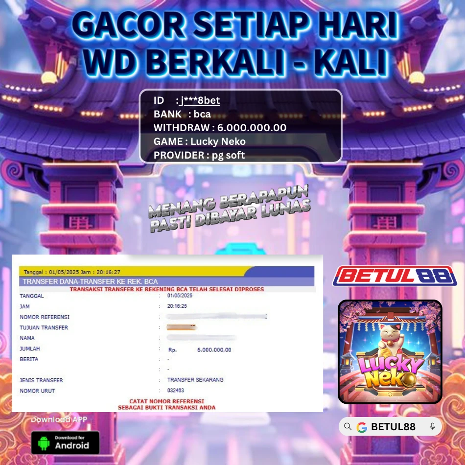 gacor 01.05.25 malam
