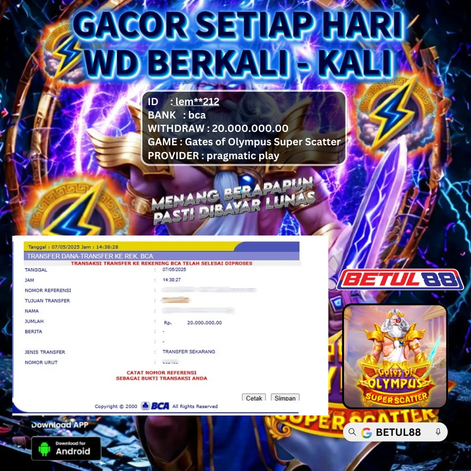 gacor 07.05.25 siang